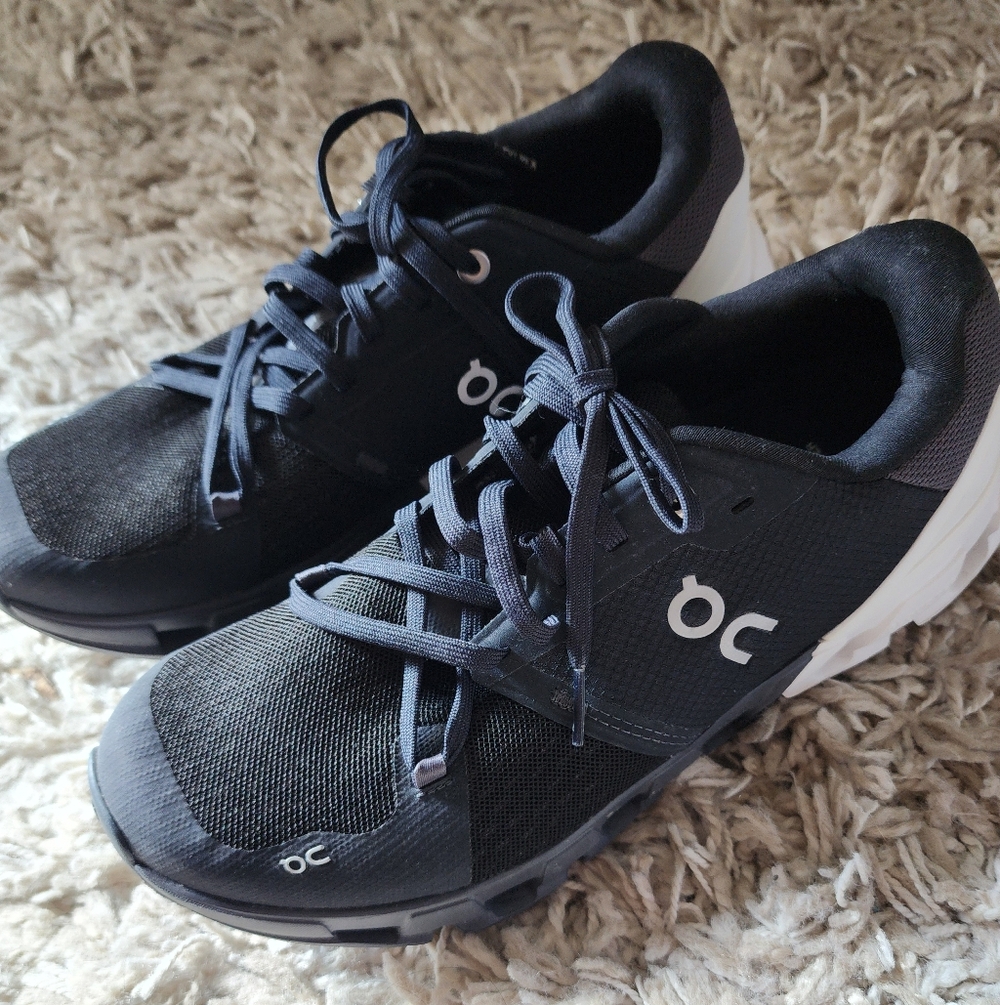 On Running Charcoal and Ash Sneakers